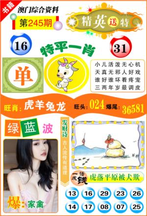 澳门综合资料第2026245期资料图片