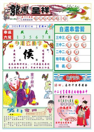 龙凤呈祥A第2026246期资料图片
