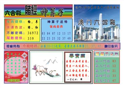 赌经神算第2026247期资料图片