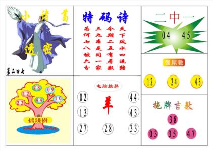 小诸葛第2026247期资料图片