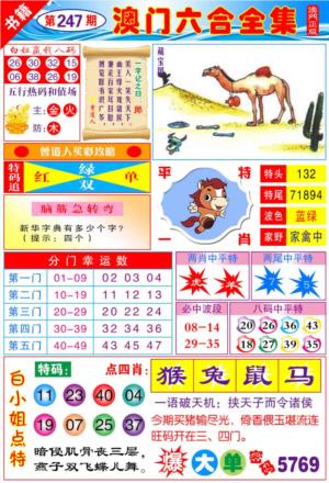 澳门全集六合第2026247期资料图片