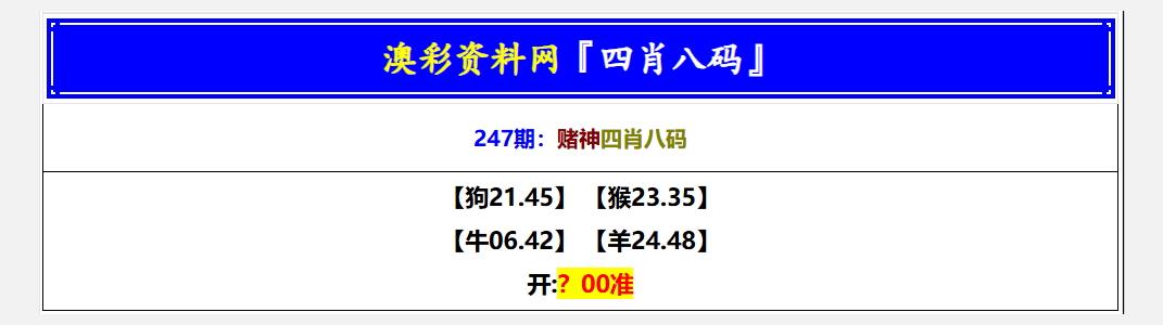 赌神四肖八码第2026247期资料图片
