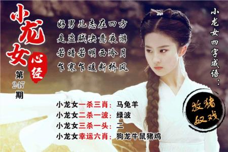 小龙女心经第2026247期资料图片